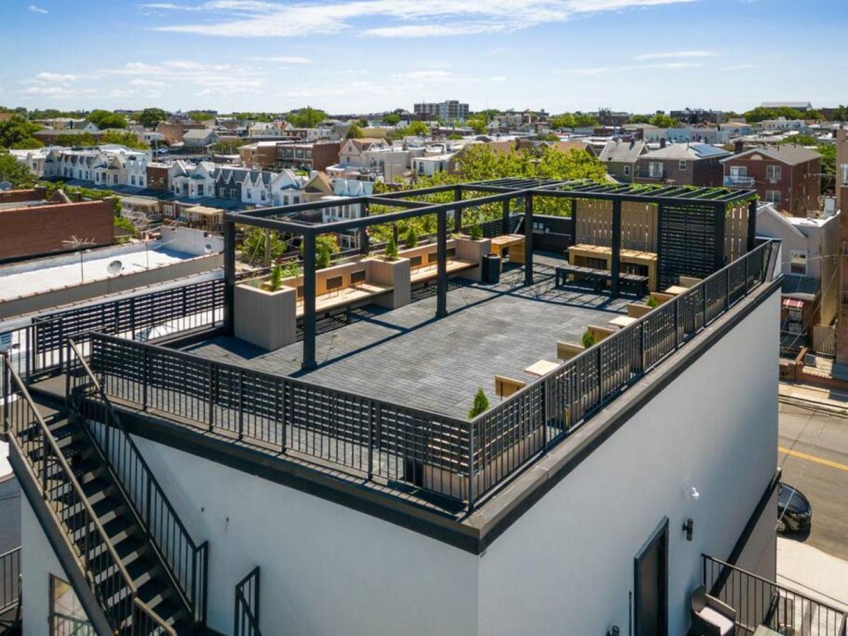 Chic Mezzanine Loft With Rooftop And Shoreline Nearby At "Brooklyn Bay Lofts" New York Exteriör bild